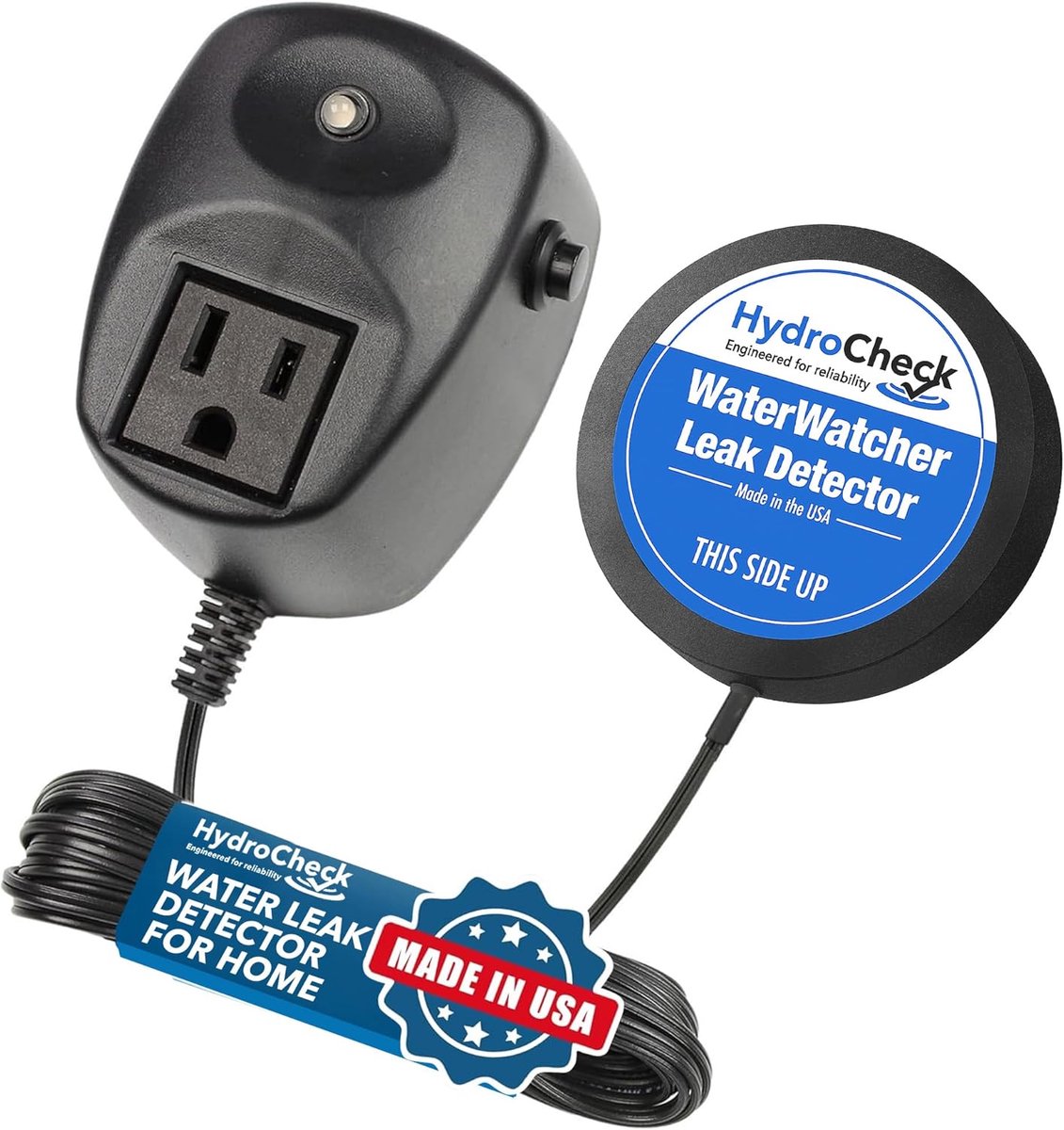 Waterdetector Alarm - Lekdetector Slim - Huis Beveiligen - Automatische Melding - 120 Volt