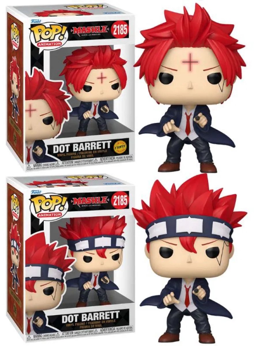 Mashle Dot Barrett (Pop! Animation) (Chase Edition möglich) Vinyl Figur 2185 Unisex Funko Pop! - Neutraal - Standard
