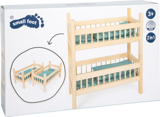 Small Foot - Houten Poppenstapelbed — afbeelding 2