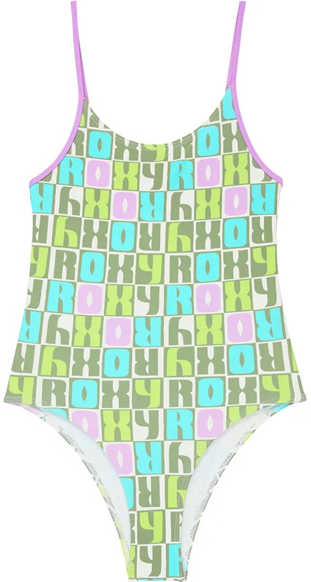 Roxy Letter Up Zwemkleding 12 Years Meisje Groen