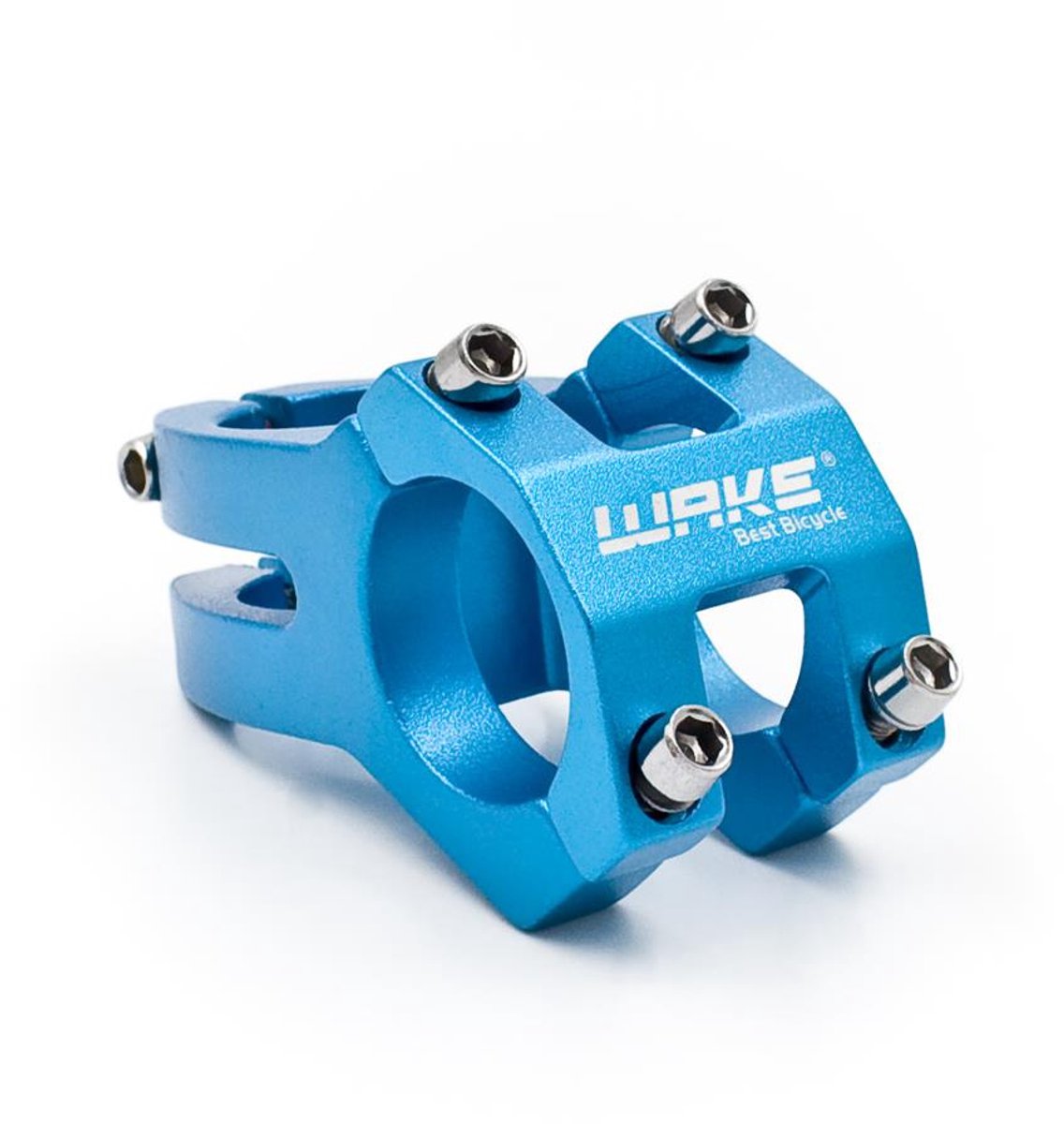 Wake Serie - MTB Stuurpen - 45 mm - CNC Aluminium - Blauw
