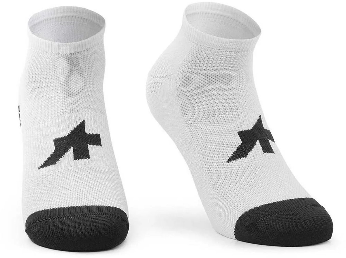 Assos Endurance S11 Korte Sokken Wit EU 38-42