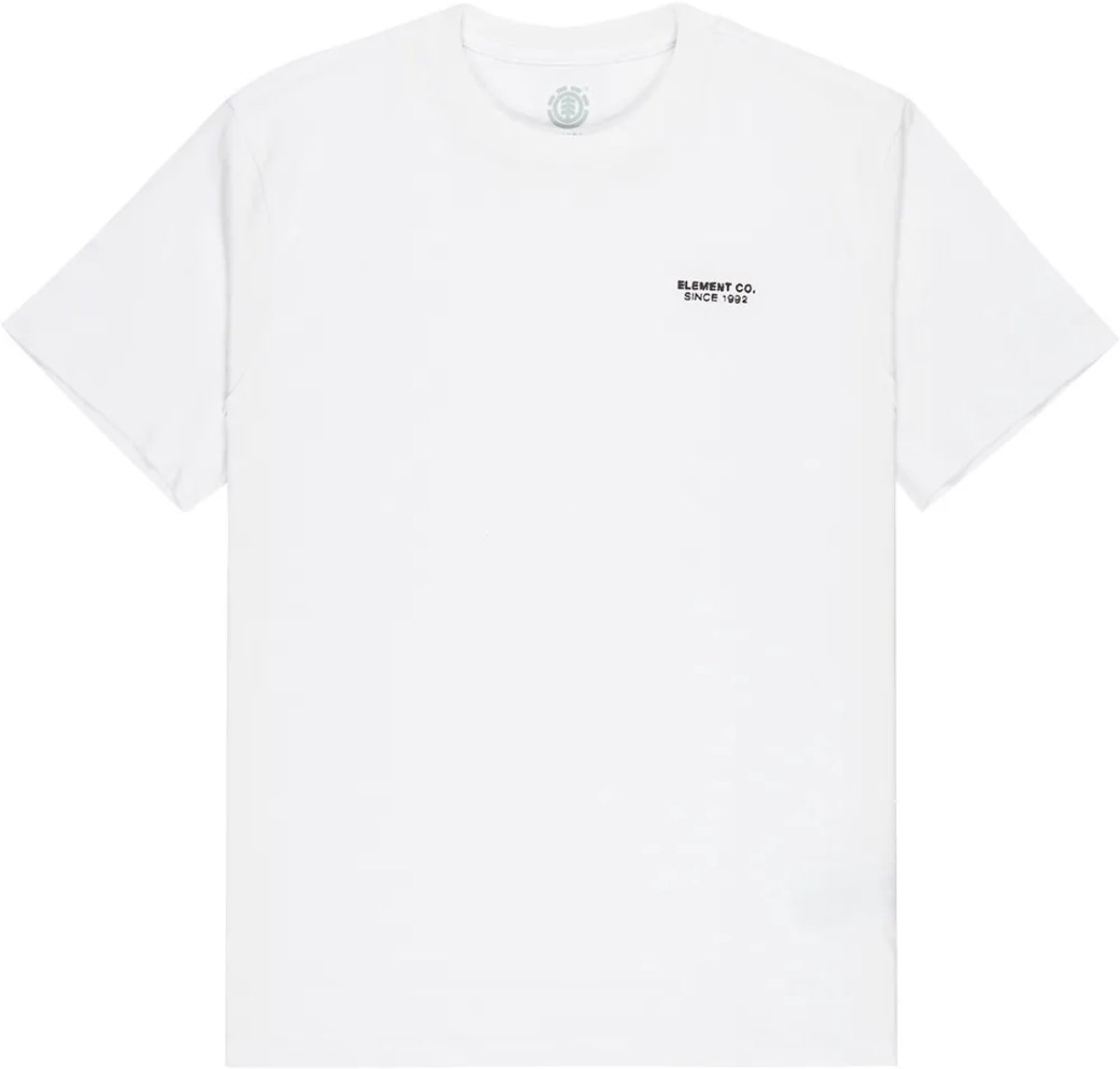 Element Co Emb T-shirt Met Korte Mouwen XL Man Wit