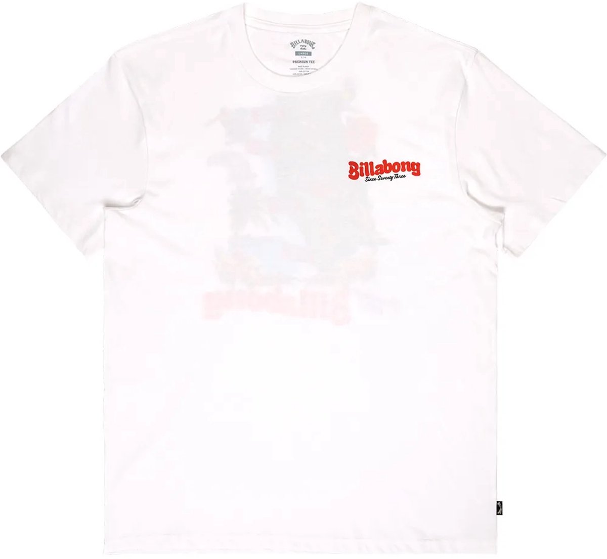 Billabong Origin T-shirt Met Korte Mouwen S Man Wit