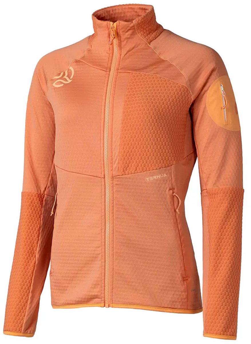Ternua Ragger Jas Oranje M Vrouw