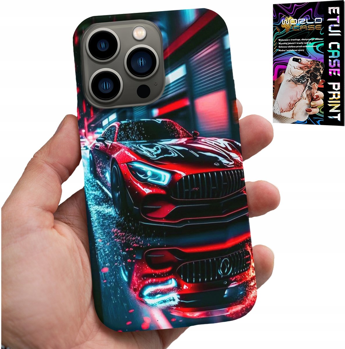 iPhone 16 Pro hoesje - Luxe sportwagens auto ventilator