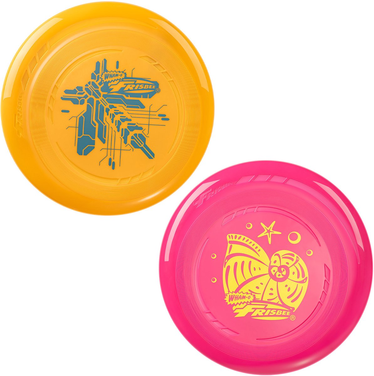 FRISBEE Go Lichte Kleurrijke Frisbee Set 22,86 cm - 70g - 2 stuks