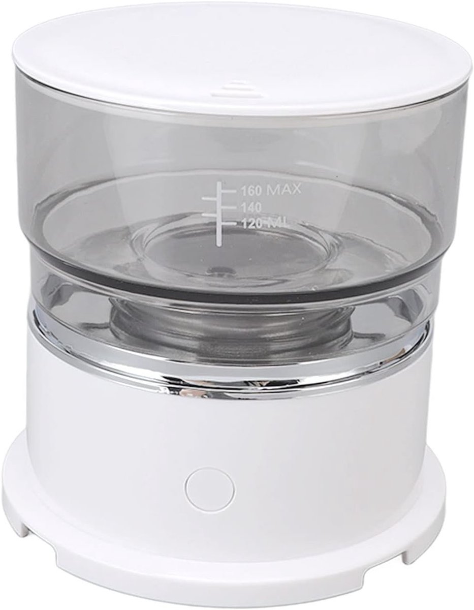 Draagbaar Koffiezetapparaat - Mini Koffie Maker - Reizen en Kamperen - Roestvrij Staal Filter - Compact Formaat - Zilver