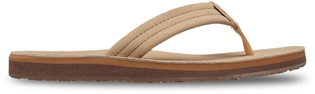 Quiksilver Carver Suede 26 Plus Sandalen Man Sand/dk Chocolate