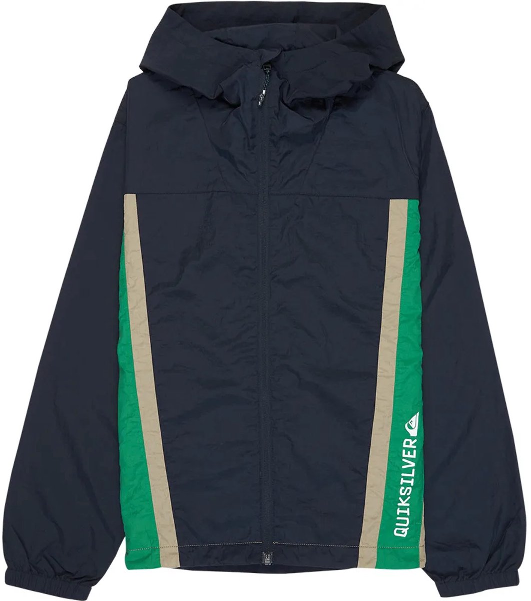 Quiksilver Clicker Windbreaker Regenjas 12 Years Jongen Blauw