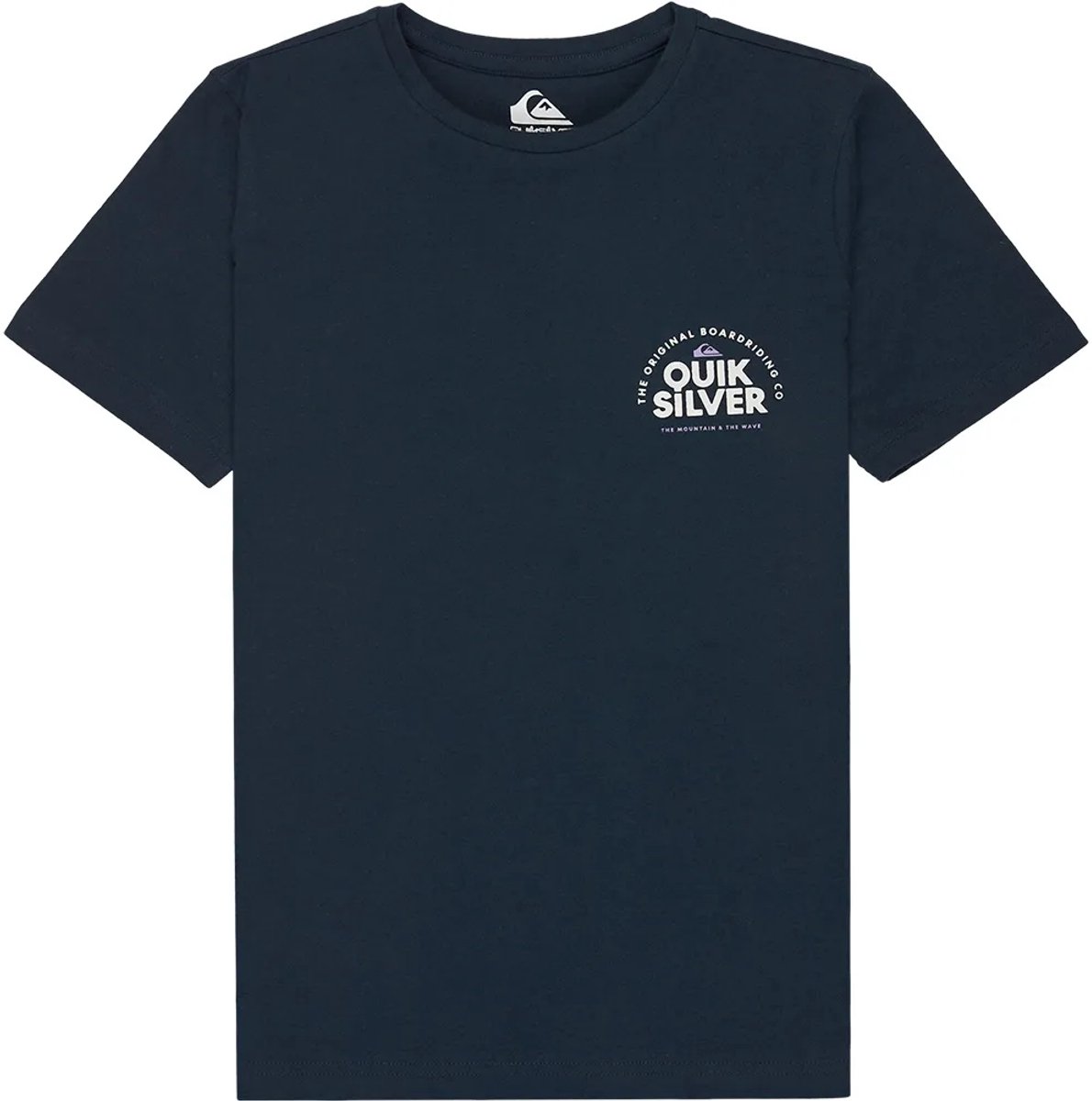 Quiksilver Fundamental Ride T-shirt Met Korte Mouwen 16 Years Jongen Blauw