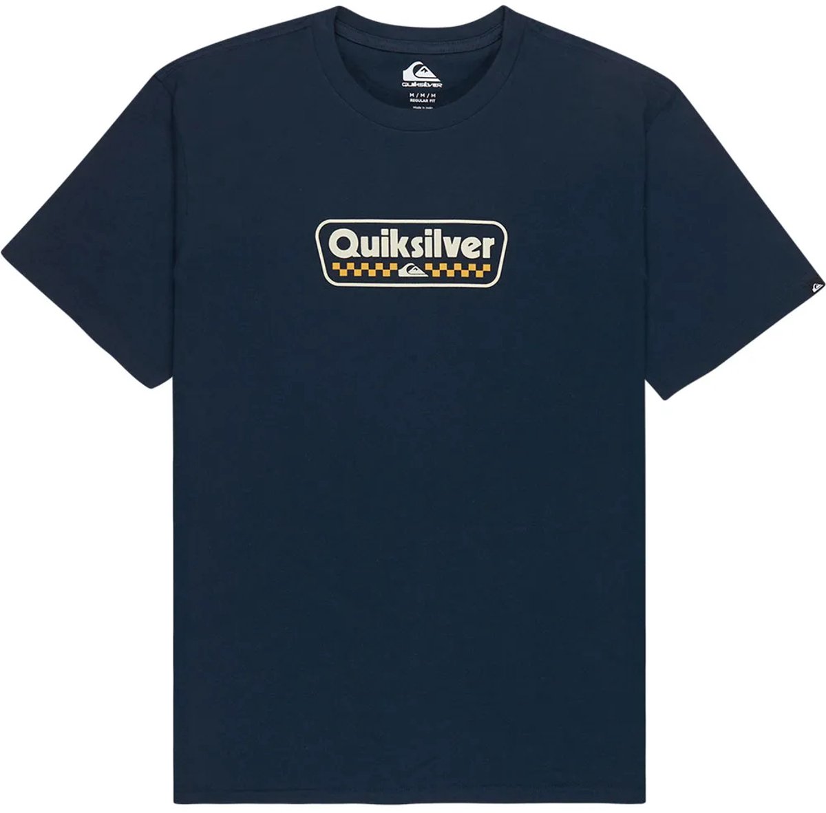 Quiksilver Ev Starting Grid T-shirt Met Korte Mouwen S Man Blauw
