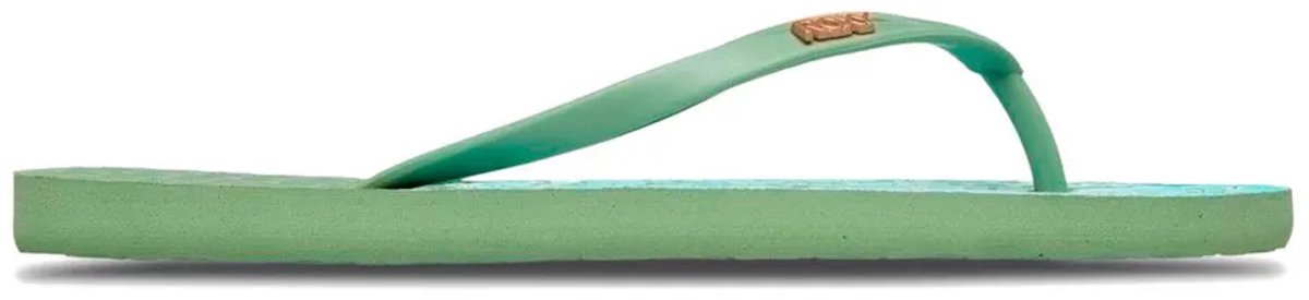 Roxy New Viva Printed Slippers Vrouw Groen