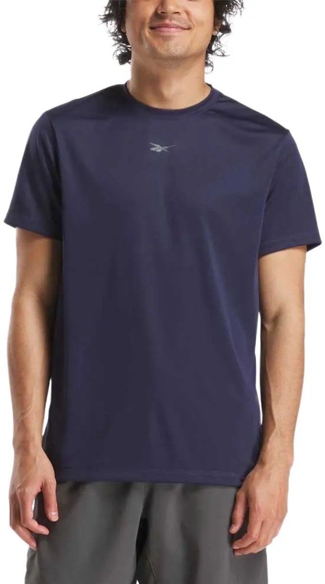 Reebok Tech T-shirt Met Korte Mouwen Regular Man Marineblauw