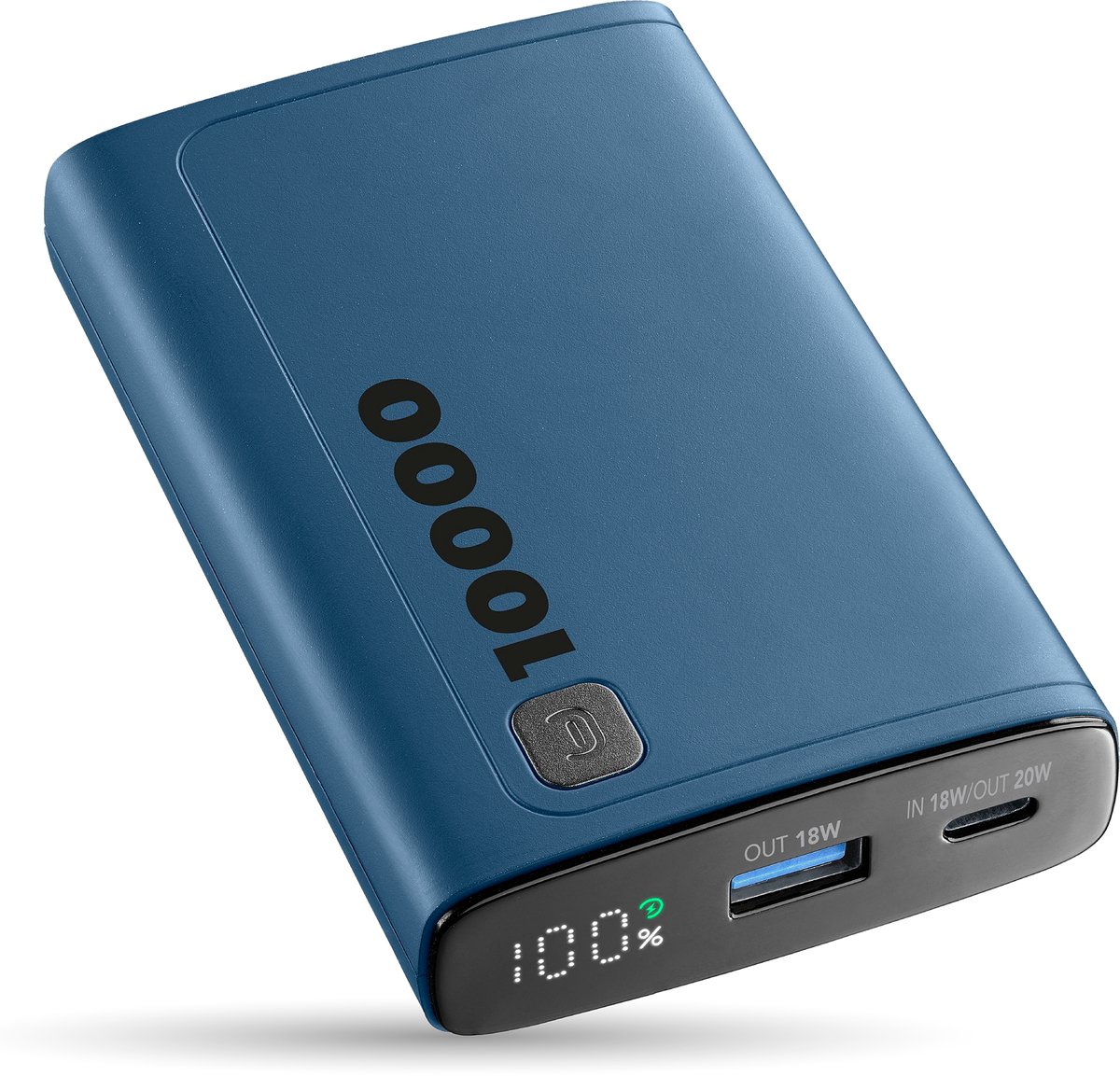 Cellularline Powerbank 10000mAh - PD 20W - Blauw