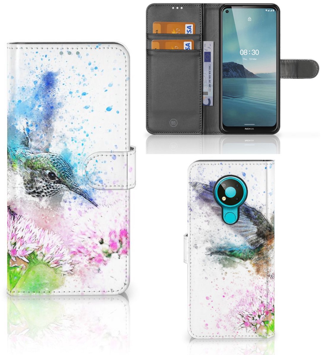 Hoesje Nokia 3.4 Vogel