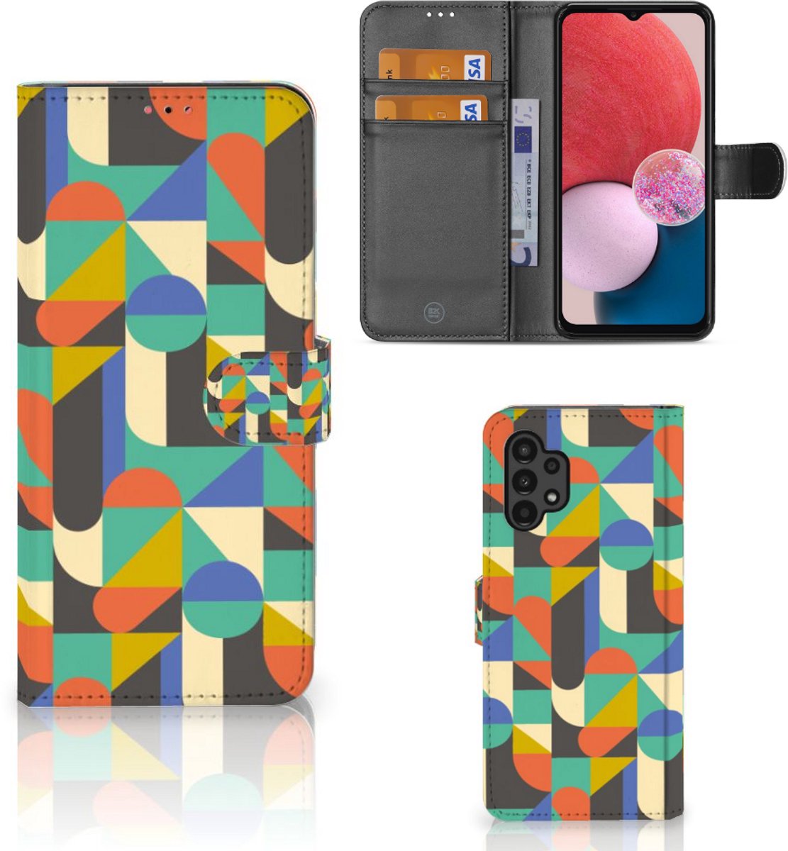 Samsung Galaxy A13 (4G) Telefoon Hoesje Funky Retro