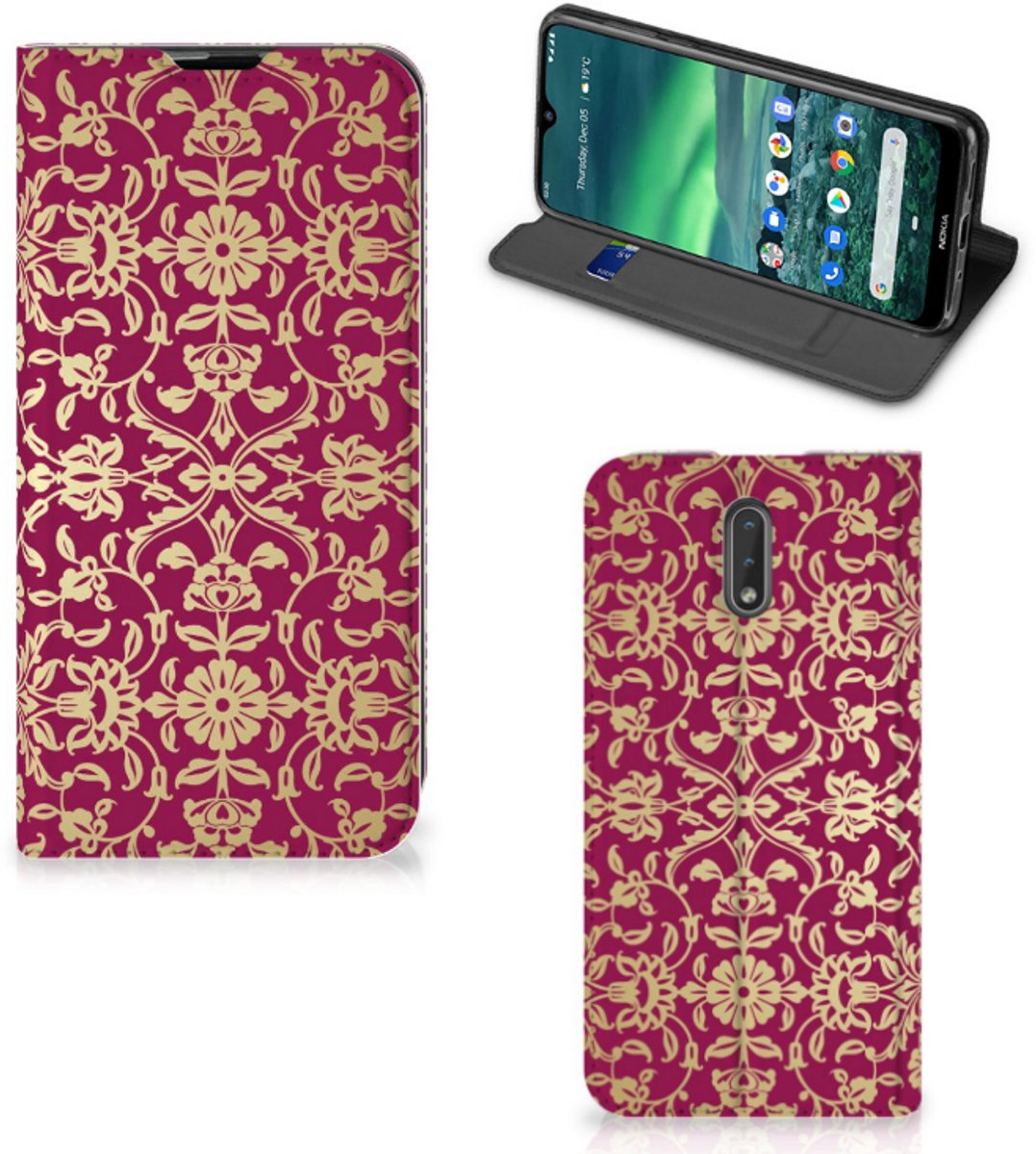 Telefoon Hoesje Nokia 2.3 Barok Pink