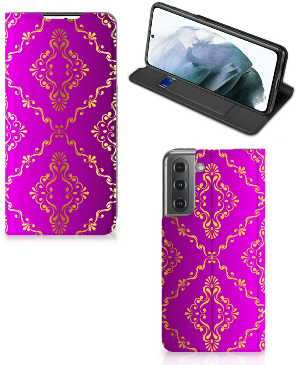Telefoon Hoesje Samsung Galaxy S21 FE Barok Roze