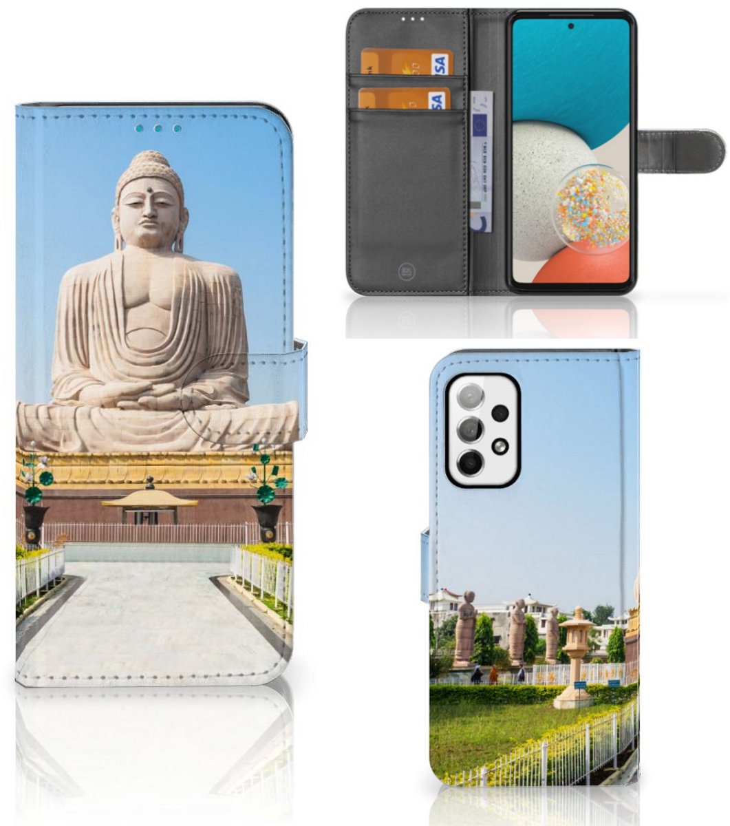 Samsung Galaxy A73 5G Flip Cover Boeddha