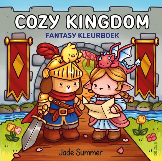 Cozy Kingdom - Fantasy kleurboek Jade Summer - cover