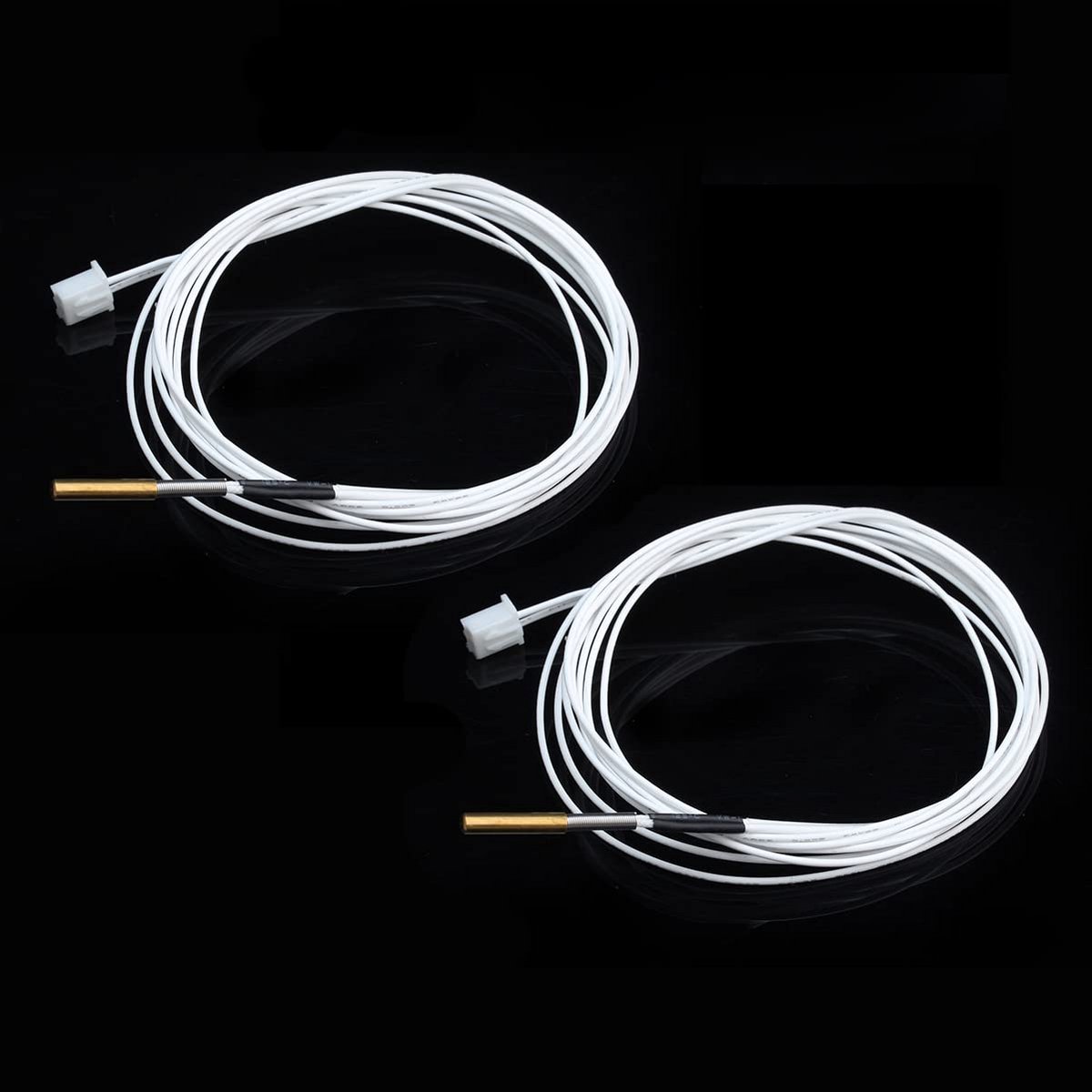 Thermistor 100K B3950 2-Pack voor 3D-printers - Hoge Temperatuur tot 280℃