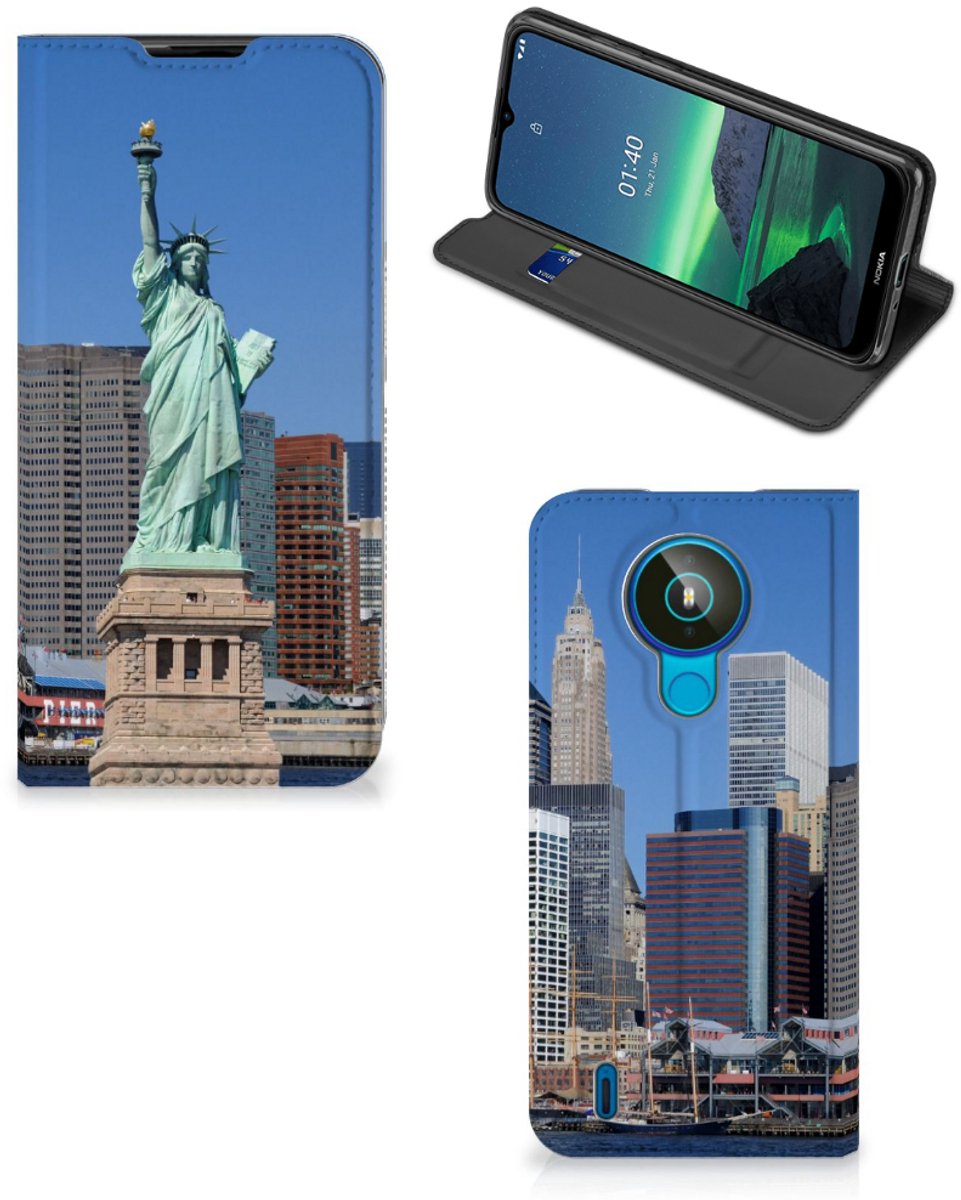 Standcase Hoesje voor Nokia 1.4 Book Cover Vrijheidsbeeld