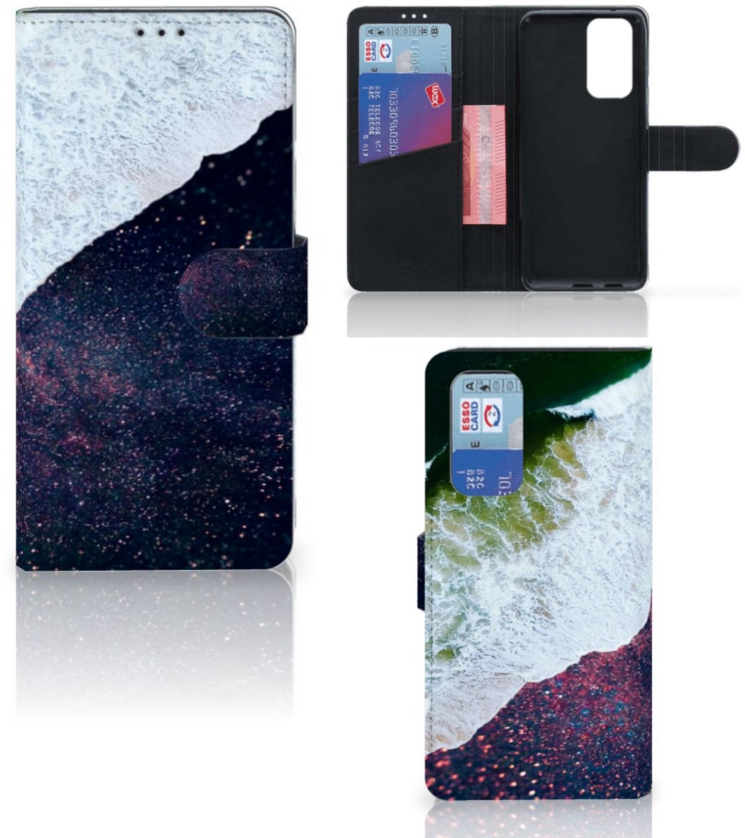 OnePlus 9 Pro Book Case Sea in Space