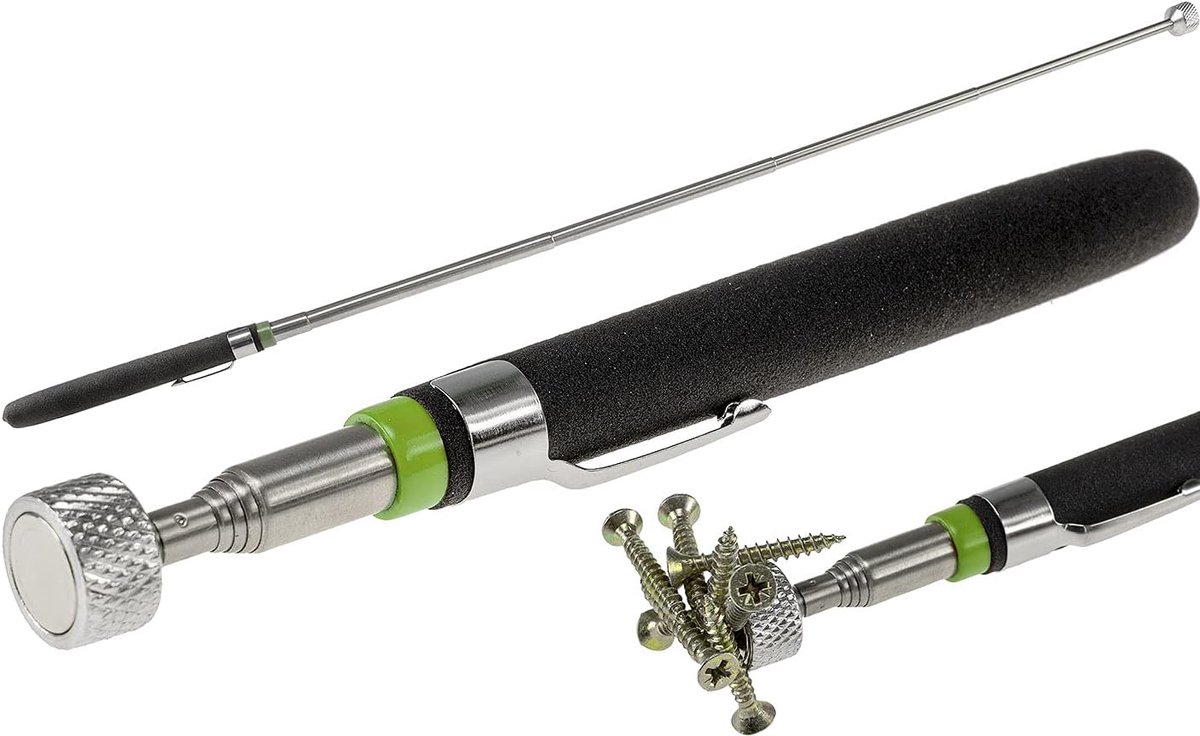 Telescopisch pick-up gereedschap met magneet - 16-61 cm