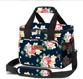 Motif floral Heopono sac isotherme pour déjeuner, pique-nique étanche