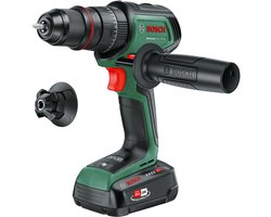 Bosch AdvancedImpact 18V-80 QuickSnap – Accuklopboorschroevendraaier – Inclusief Magnetische schroefhouder, 13 mm boorhouder, schroefbit – 1x 18V Li-Ion accu (2.5 Ah), 1-uurs lader