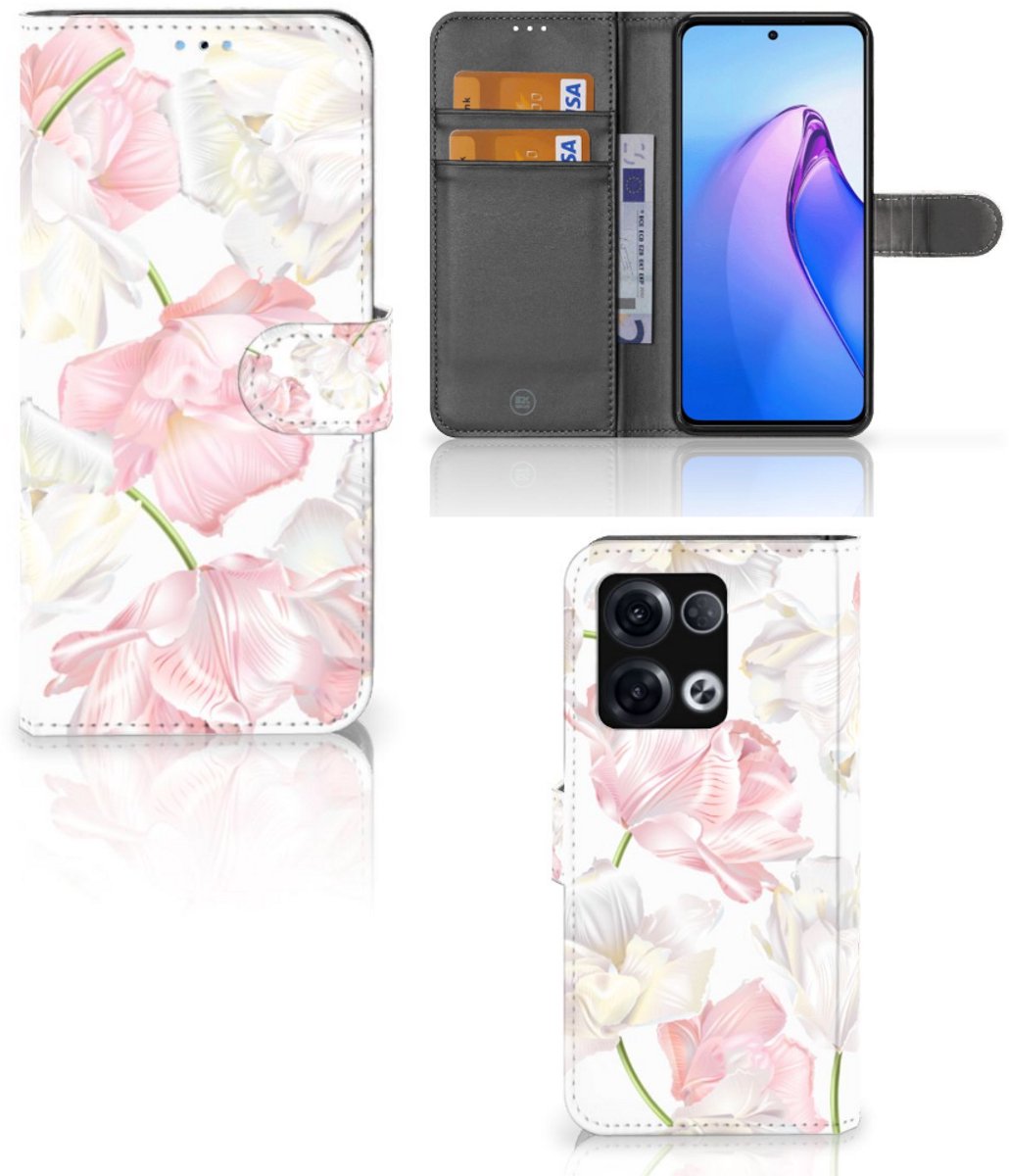 OPPO Reno8 Pro Hoesje Lovely Flowers