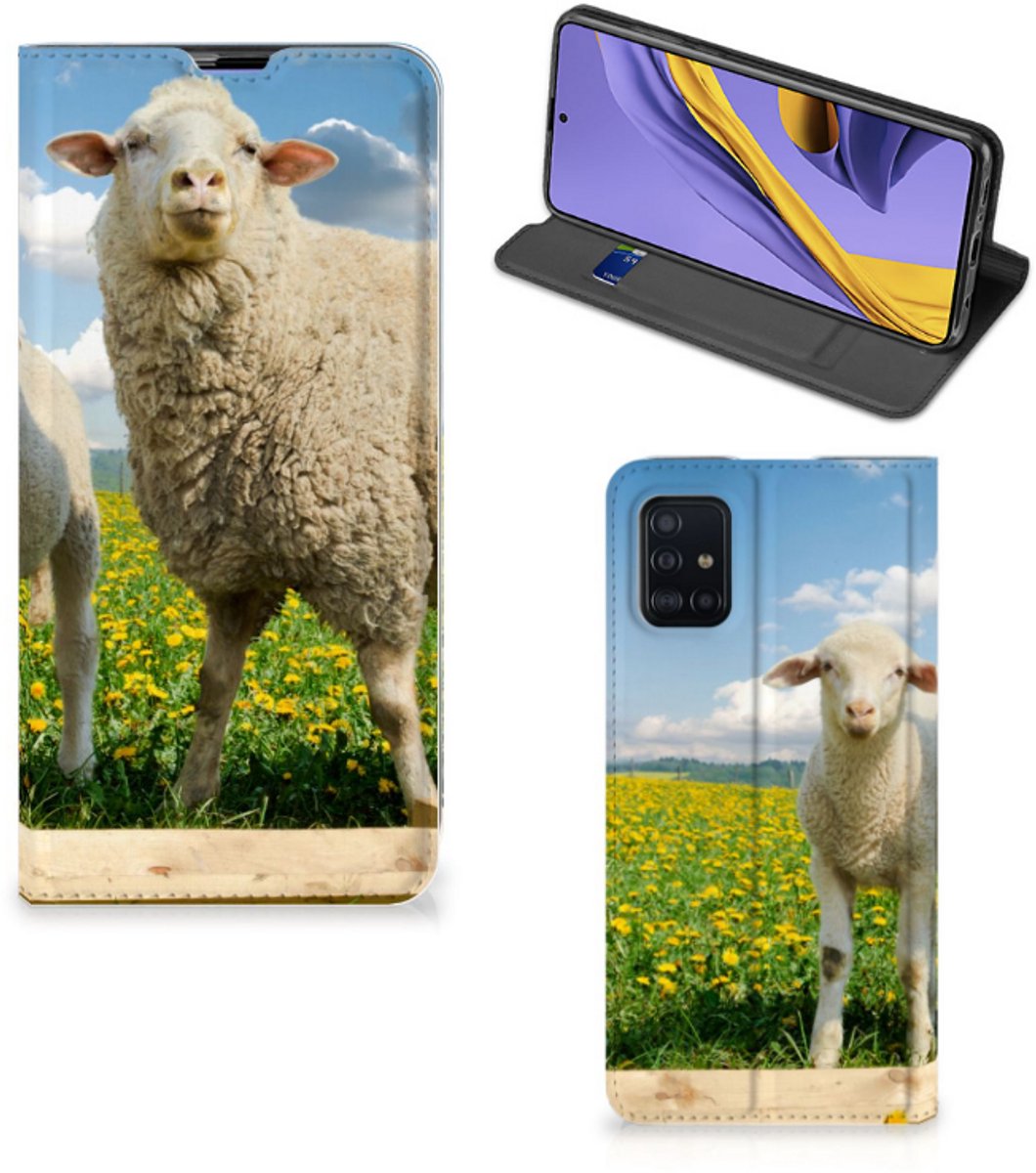 Samsung Galaxy A51 Hoesje maken Schaap en Lammetje