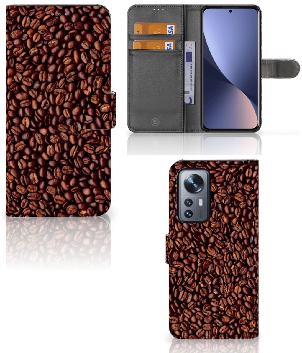 Xiaomi 12 Pro Book Cover Koffiebonen