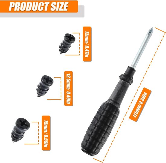 60 Stuks Bandenreparatieset voor Auto, Vrachtwagen, Caravan en Fiets van Merkloos — afbeelding 3