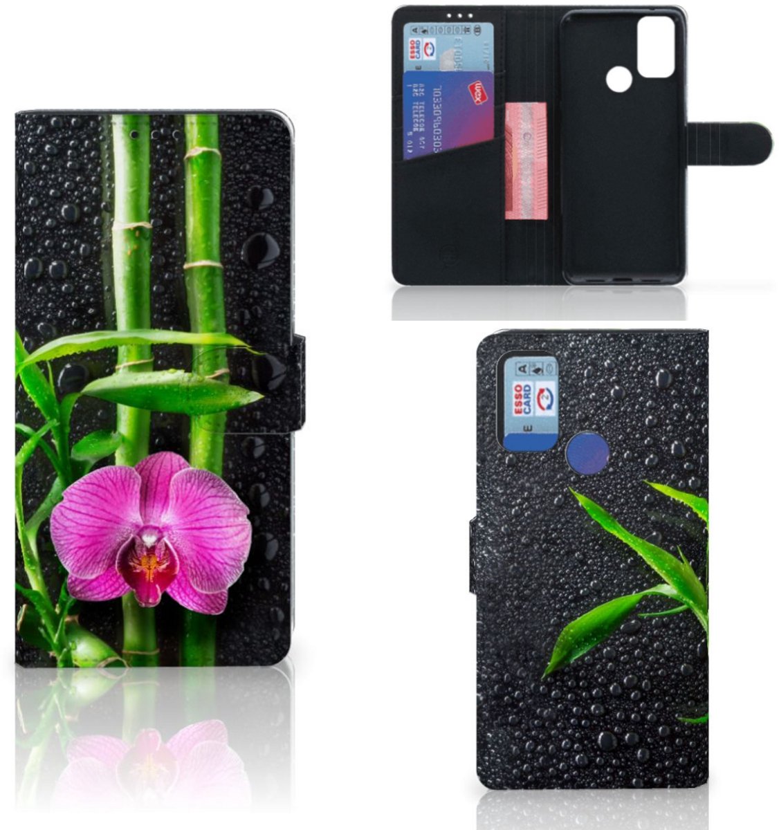 Alcatel 1S (2021) Hoesje Orchidee