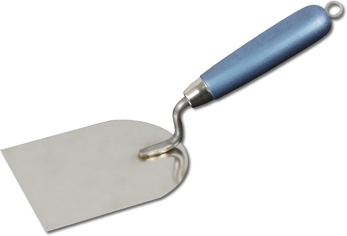 Gipspachtel - stukadoorspatel - plamuurspatel - roestvrij stalen blad - 120 mm breedte - stukadoortroffel