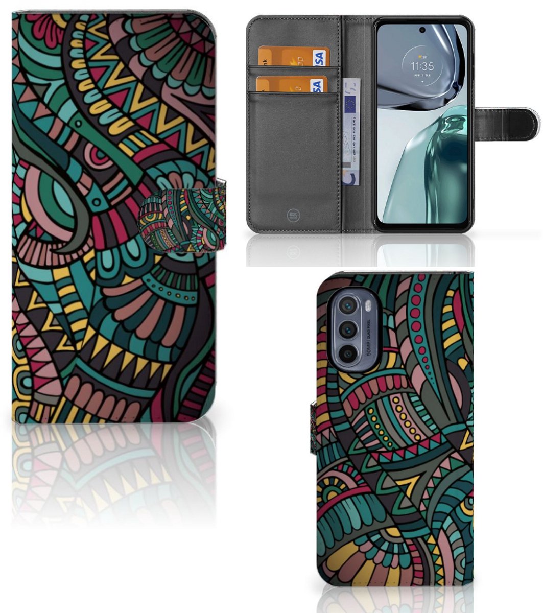 Motorola Moto G62 5G Telefoon Hoesje Aztec