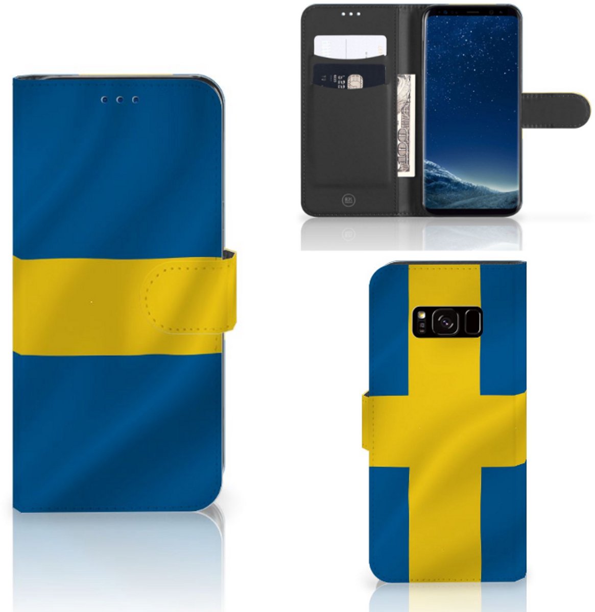 Samsung Galaxy S8 Bookstyle Case Zweden
