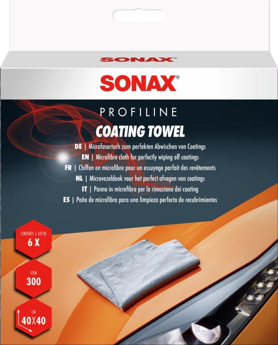 Microfibre Coating Doeken - 6 Stuks voor Perfect Wrijven en Schoonmaken
