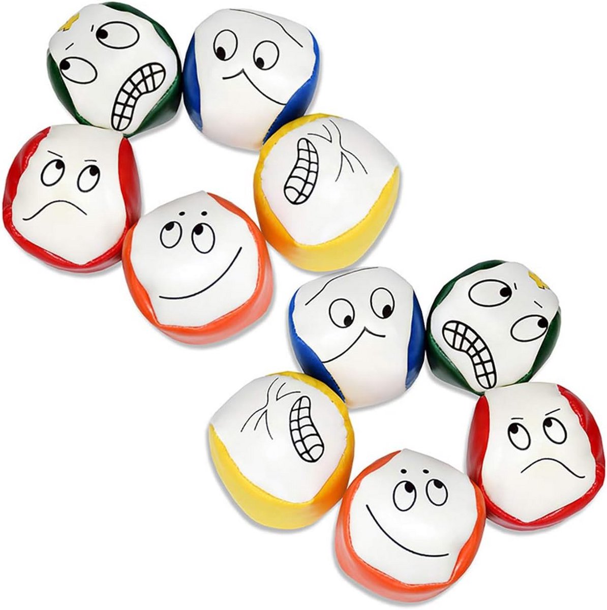 Jongleerballen voor Beginners - 10 Stuks Educatief Speelgoed voor Kinderen en Volwassenen