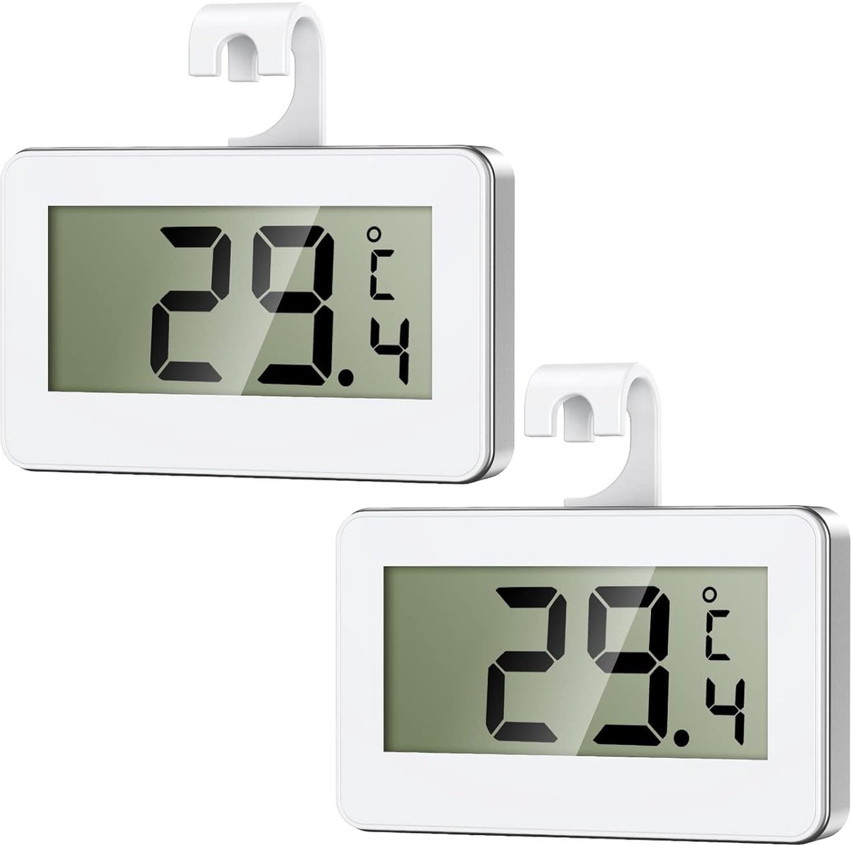 Digitale Koelkast- en Vrieskastthermometer (2 stuks)