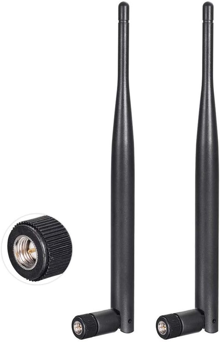 Dubbele 4G LTE Antenne 6dBi met SMA Male Connector voor Routers en Camera's