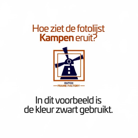 Fotolijst 24x30 cm - Aluminium - Zilver Hoogglans - Kampen