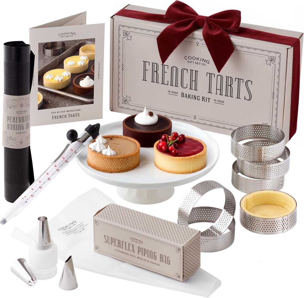 Franse Taart Bakset - Compleet Gereedschap voor Professionele Patisserie
