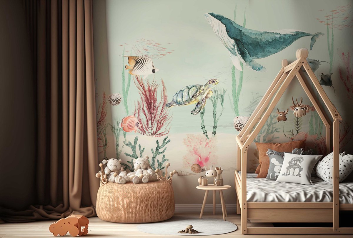 Aqua Adventures Mint 200cm breed x 280cm hoog