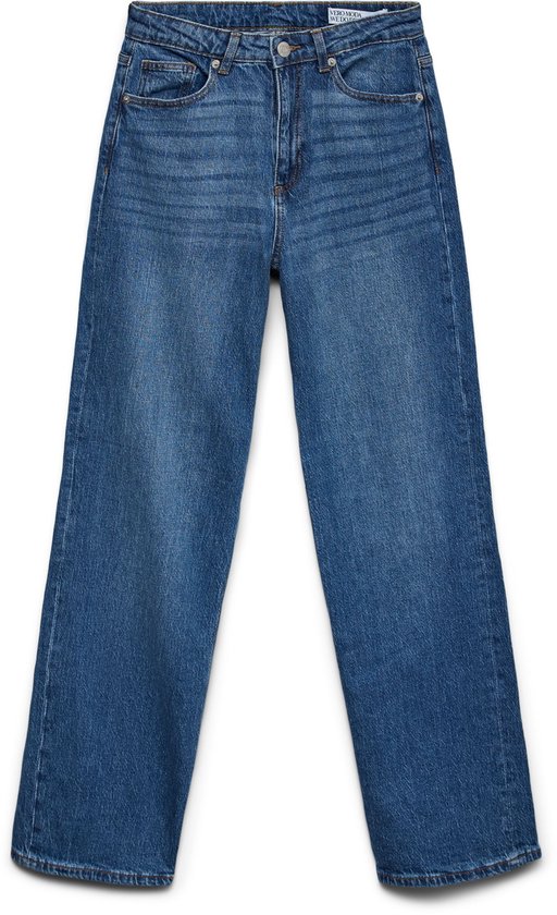 Vero Moda Jeans VMtessa HR Jeans larges Ra380 Ga Noos 10308153 Denim Blue Medium taille femme - W34