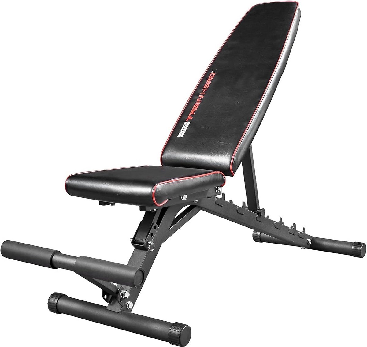 Verstelbare Trainingsbank met Beensteun voor Fitness en Krachttraining - Incline en Decline Mogelijk