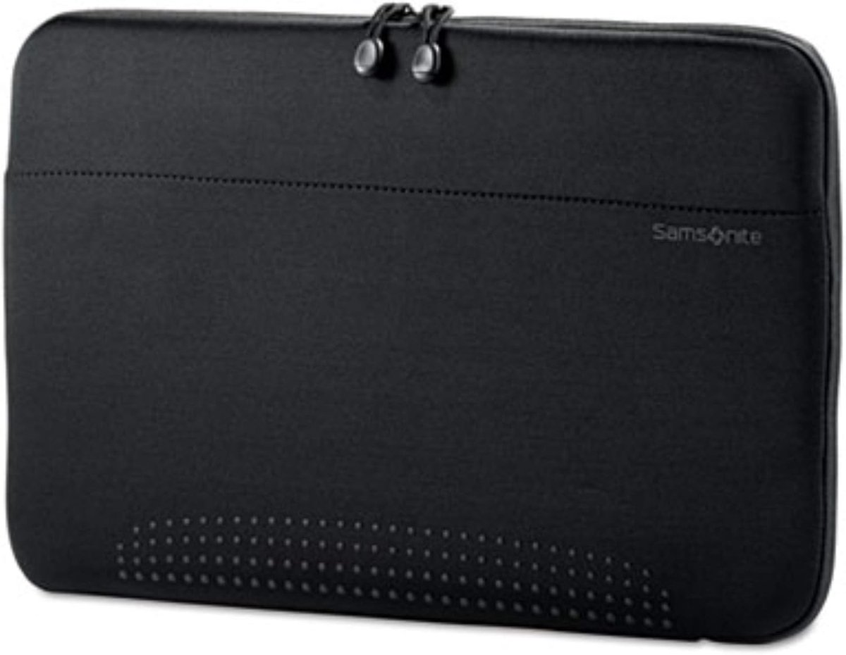 Neoprene Laptophoes 15.6 inch - Zwart - Beschermende Sleeve voor Notebook