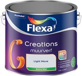 Flexa - Creations Muurverf Extra Mat - Light Move - Kleur van het jaar 2026 - Mengverf - 2.5 L
